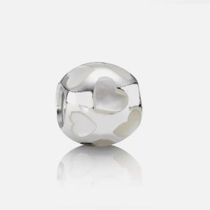 MOTHER OF PEARL RETIRED PANDORA CHARM